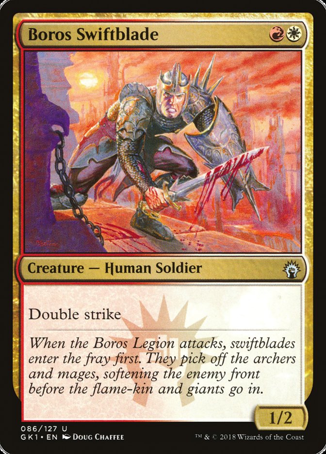 Boros Swiftblade [GRN Guild Kit] (GK1 86)