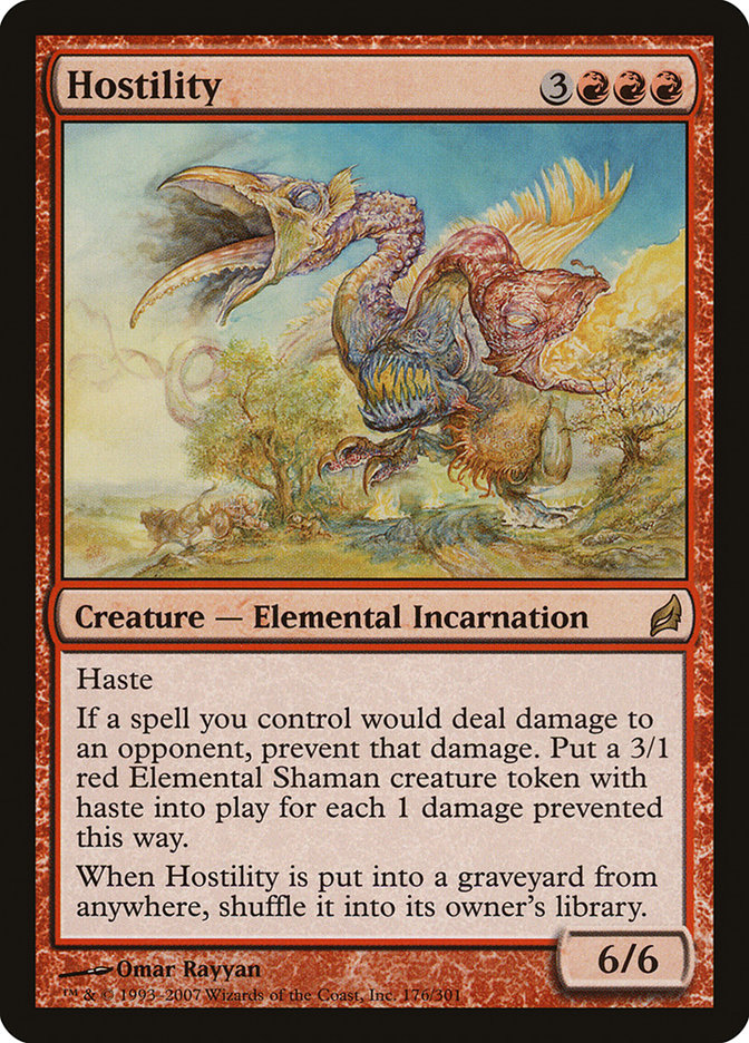 Hostility [Lorwyn] (LRW 176)
