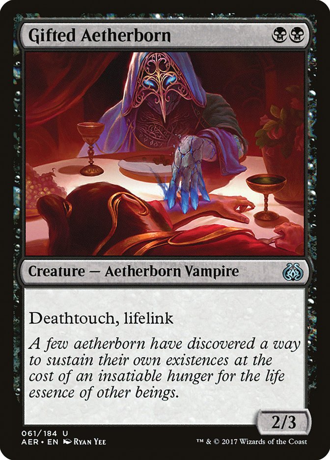 Gifted Aetherborn [Aether Revolt] (AER 61)