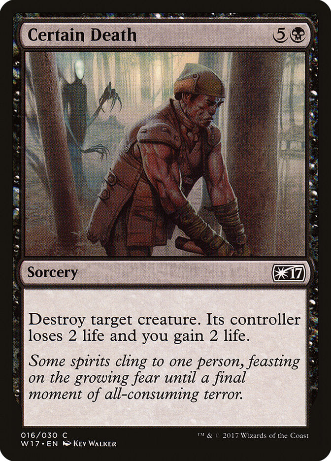 Certain Death [Welcome Deck 2017] (W17 16)