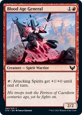 Blood Age General [Strixhaven: School of Mages] (STX 93)