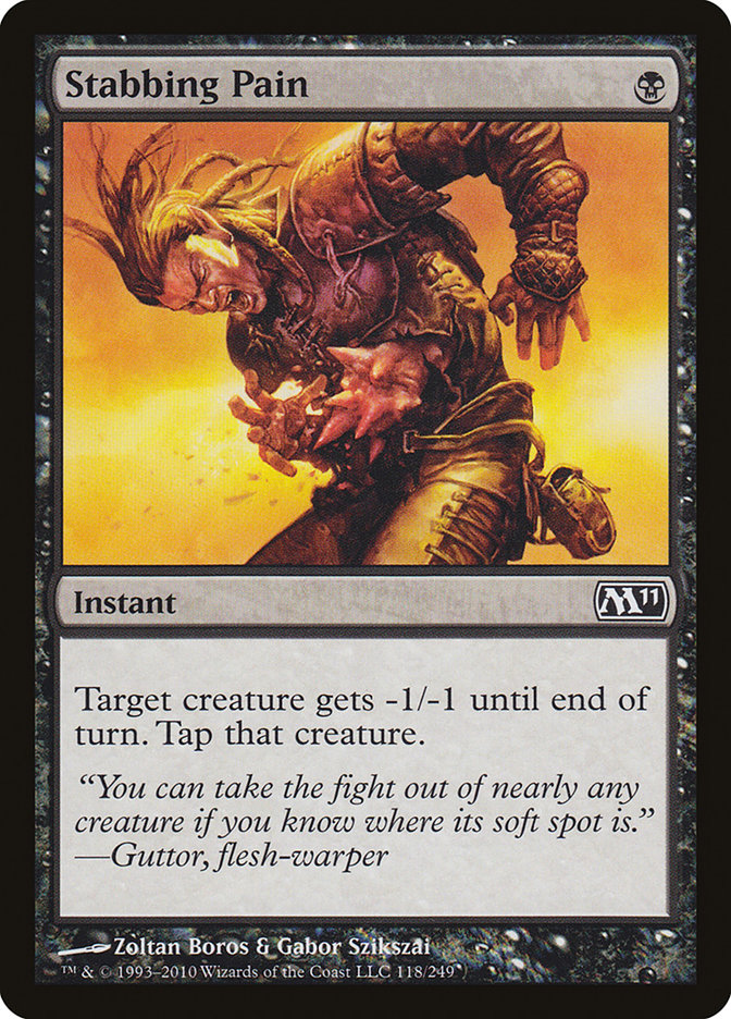 Stabbing Pain [Magic 2011] (M11 118)