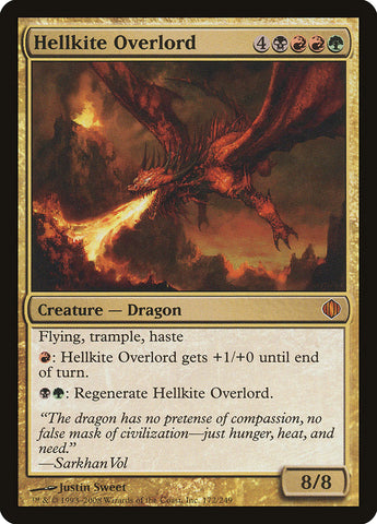 Hellkite Overlord [Shards of Alara] (ALA 172)
