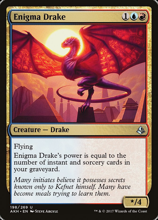 Enigma Drake [Amonkhet] (AKH 198)