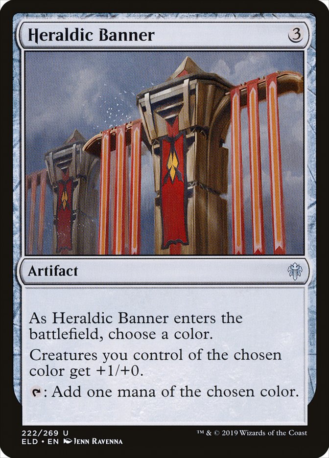 Heraldic Banner [Throne of Eldraine] (ELD 222)