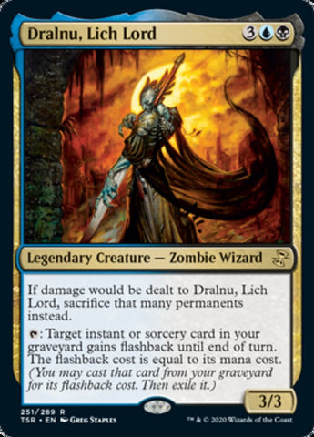Dralnu, Lich Lord [Time Spiral Remastered] (TSR 251)