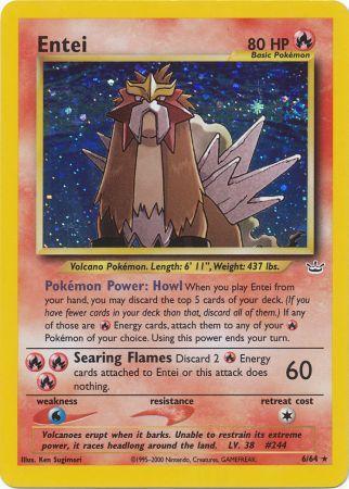 Entei (6/64) [Neo Revelation]