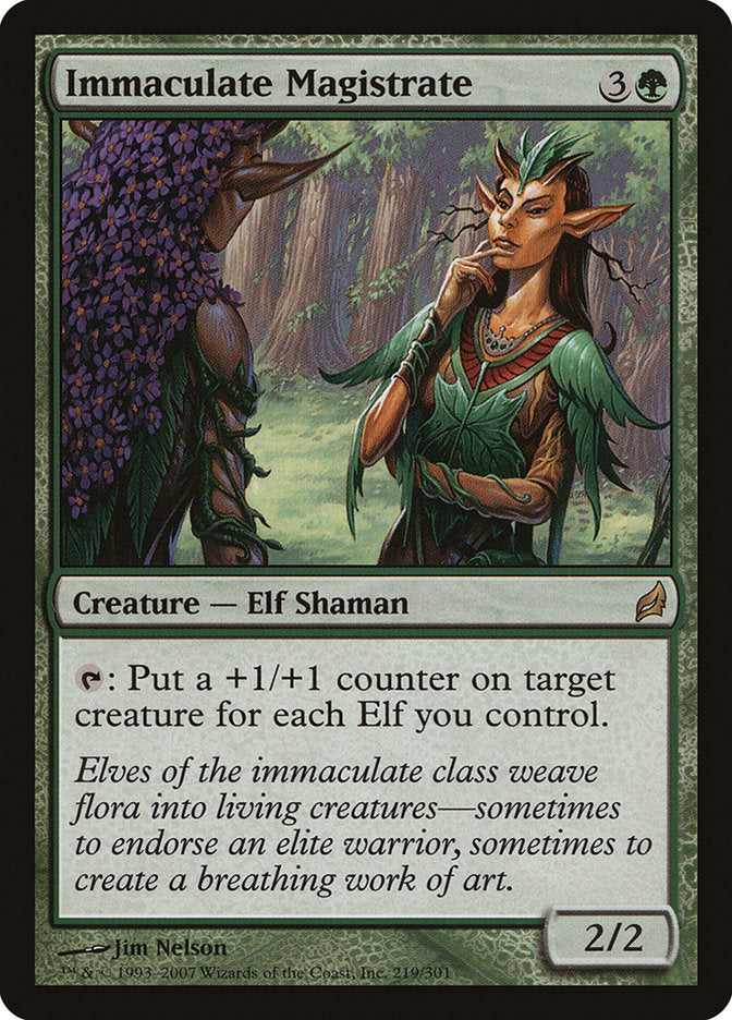 Immaculate Magistrate [Lorwyn] (LRW 219)