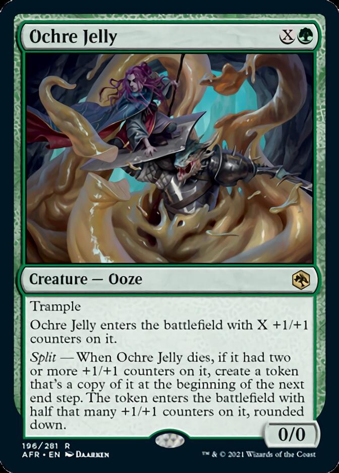 Ochre Jelly [Dungeons & Dragons: Adventures in the Forgotten Realms] (AFR 196)