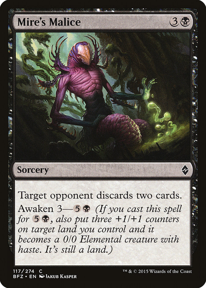 Mire's Malice [Battle for Zendikar] (BFZ 117)