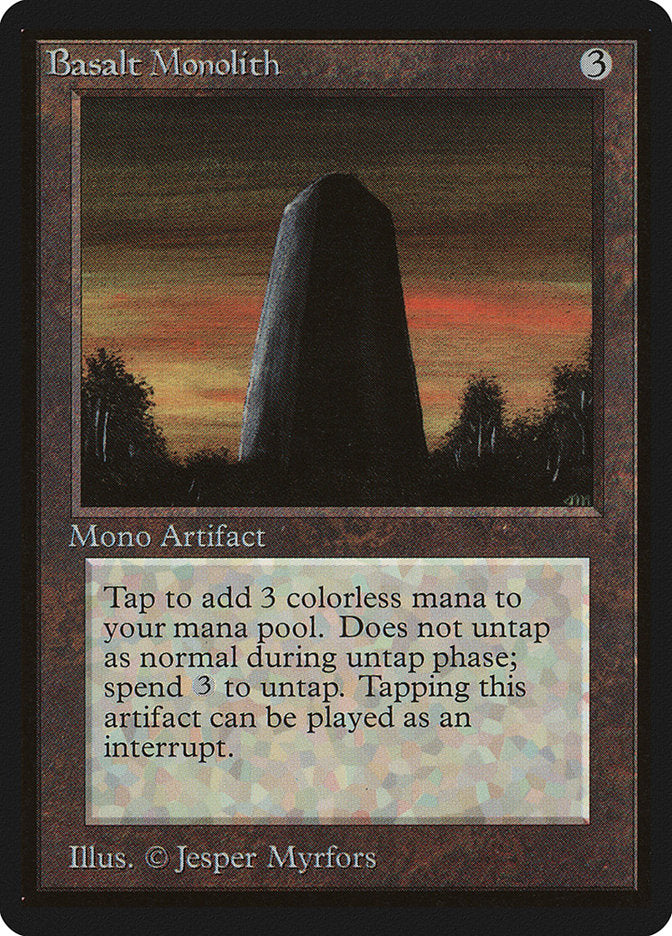 Basalt Monolith [Limited Edition Beta] (LEB 232)