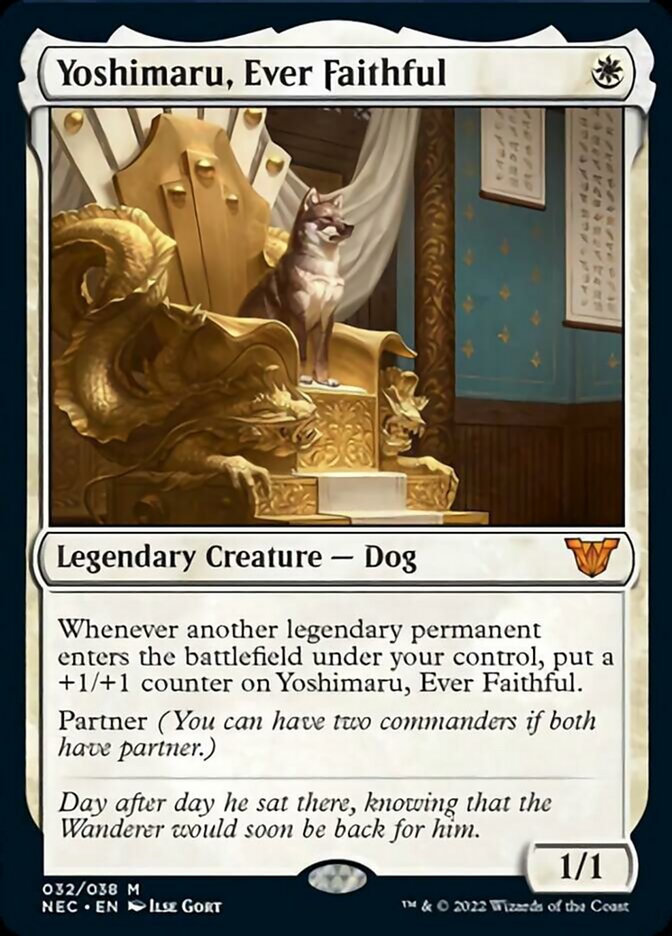 Yoshimaru, Ever Faithful [Kamigawa: Neon Dynasty Commander] (NEC 32)