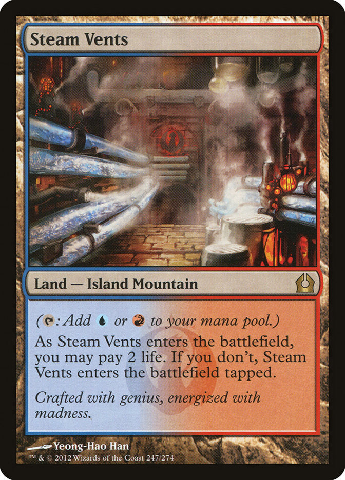 Steam Vents [Return to Ravnica] (RTR 247)