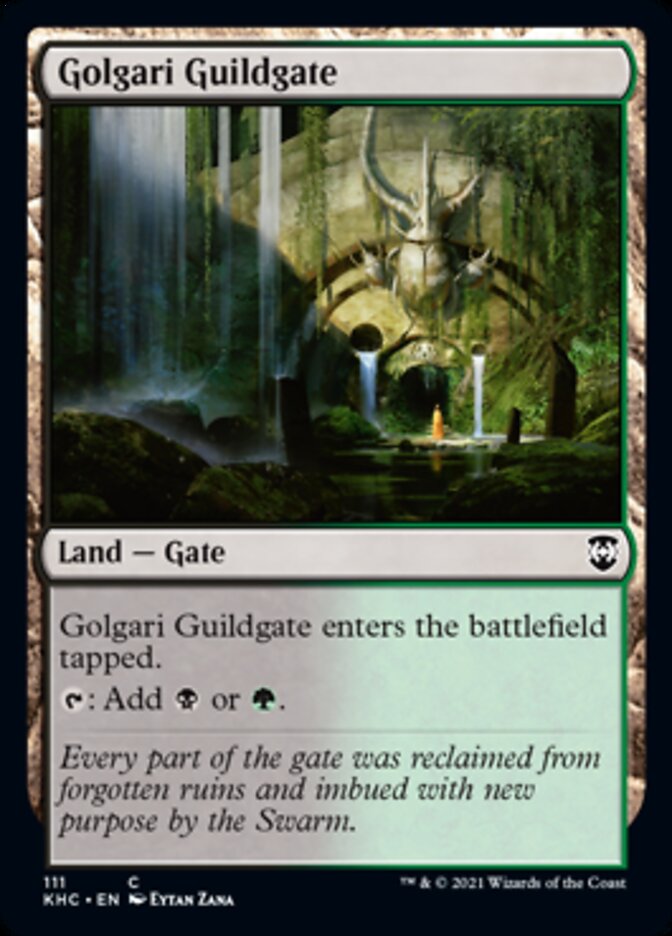 Golgari Guildgate [Kaldheim Commander] (KHC 111)