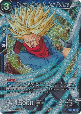 Trunks, Link to the Future (Foil) [EX01-03]