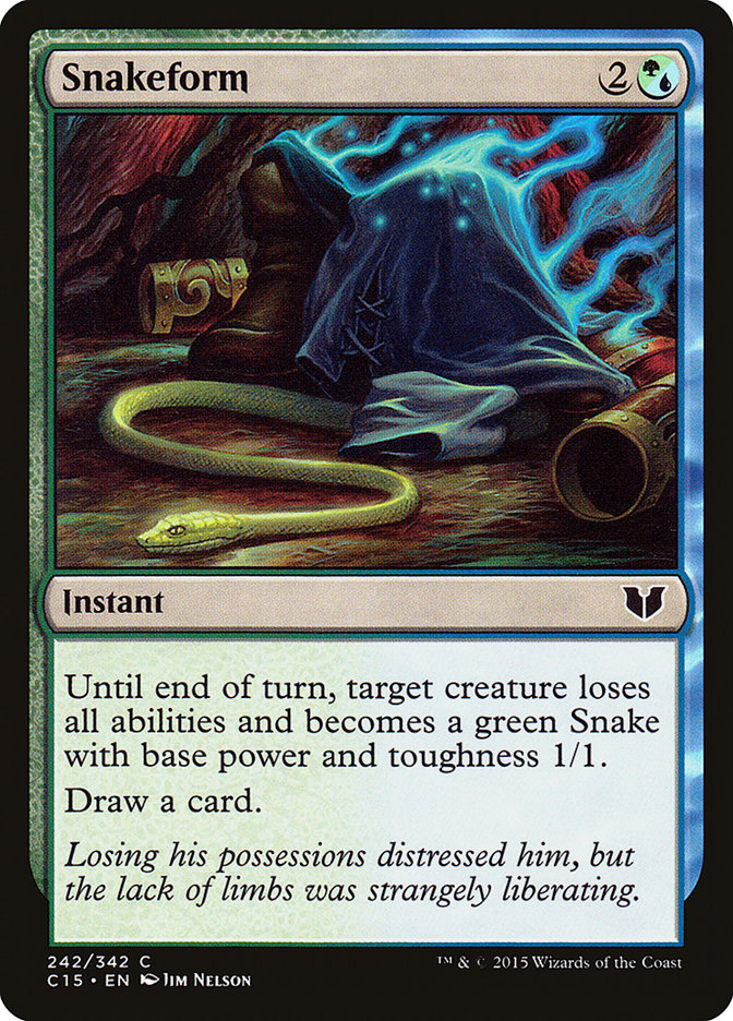 Snakeform [Commander 2015] (C15 242)