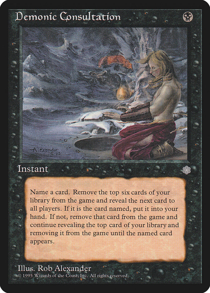 Demonic Consultation [Ice Age] (ICE 121)