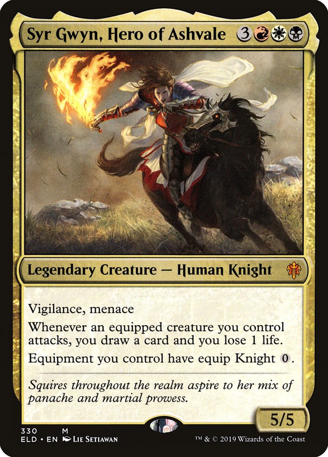 Syr Gwyn, Hero of Ashvale [Throne of Eldraine] (ELD 330)
