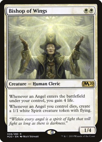 Bishop of Wings (Promo Pack) [Core Set 2020 Promos] (PM20 8P)
