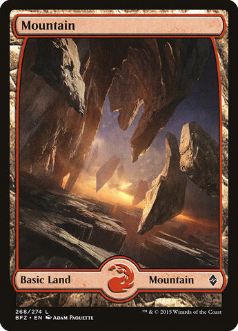 Mountain (268) [Battle for Zendikar] (BFZ 268)