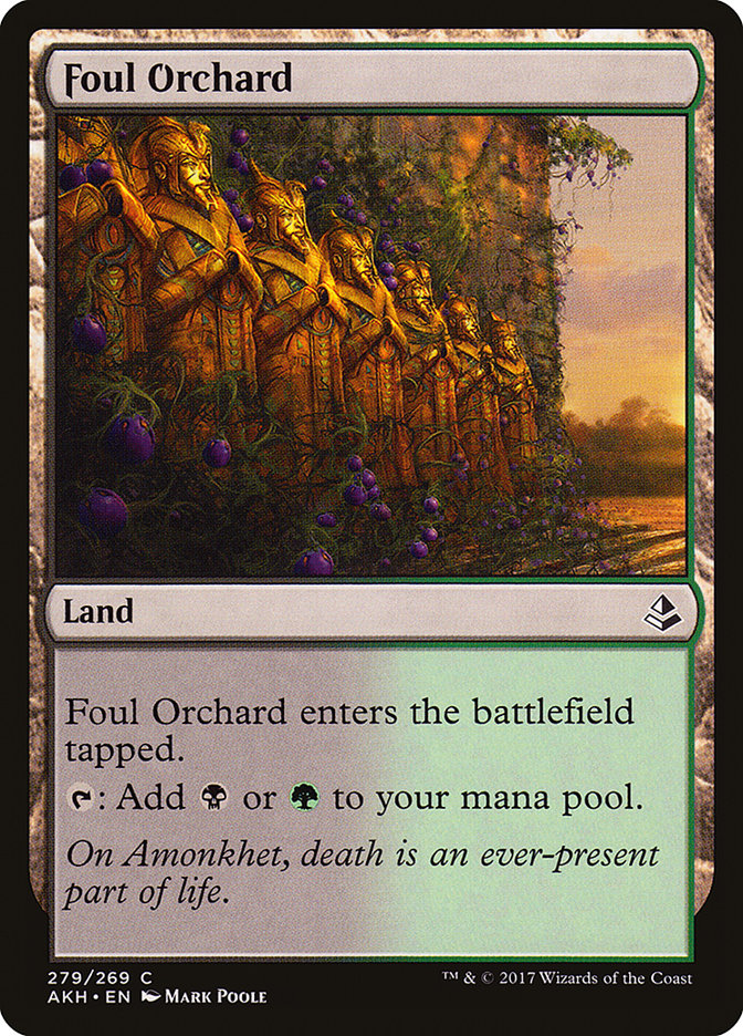Foul Orchard [Amonkhet] (AKH 279)