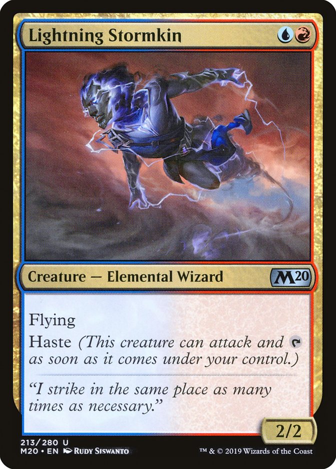 Lightning Stormkin [Core Set 2020] (M20 213)
