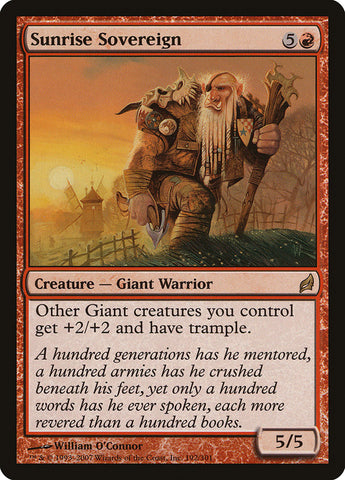 Sunrise Sovereign [Lorwyn] (LRW 192)
