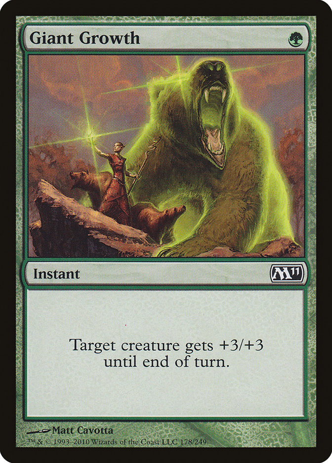 Giant Growth [Magic 2011] (M11 178)