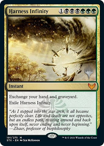 Harness Infinity (Promo Pack) [Strixhaven: School of Mages Promos] (PSTX 191)