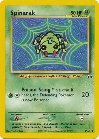 Spinarak (64/75) [Neo Discovery]
