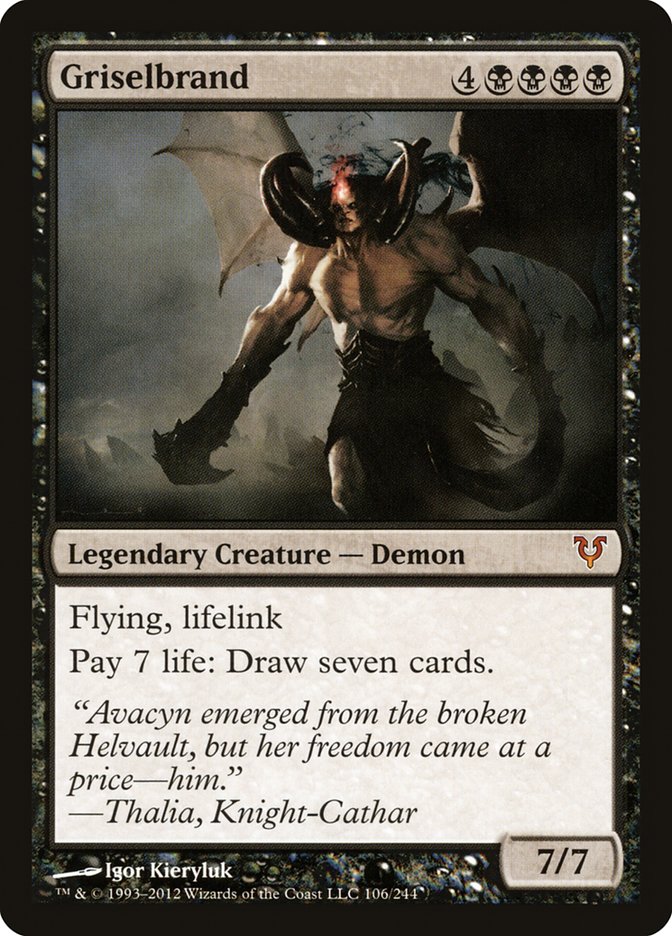 Griselbrand [Avacyn Restored] (AVR 106)