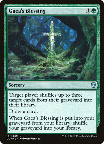 Gaea's Blessing [Dominaria] (DOM 161)