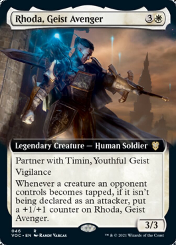 Rhoda, Geist Avenger (Extended) [Innistrad: Crimson Vow Commander] (VOC 46)