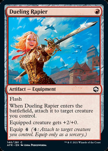 Dueling Rapier [Dungeons & Dragons: Adventures in the Forgotten Realms] (AFR 140)