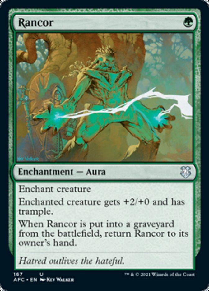 Rancor [Dungeons & Dragons: Adventures in the Forgotten Realms Commander] (AFC 167)