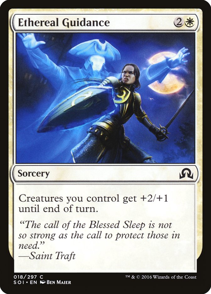 Ethereal Guidance [Shadows over Innistrad] (SOI 18)