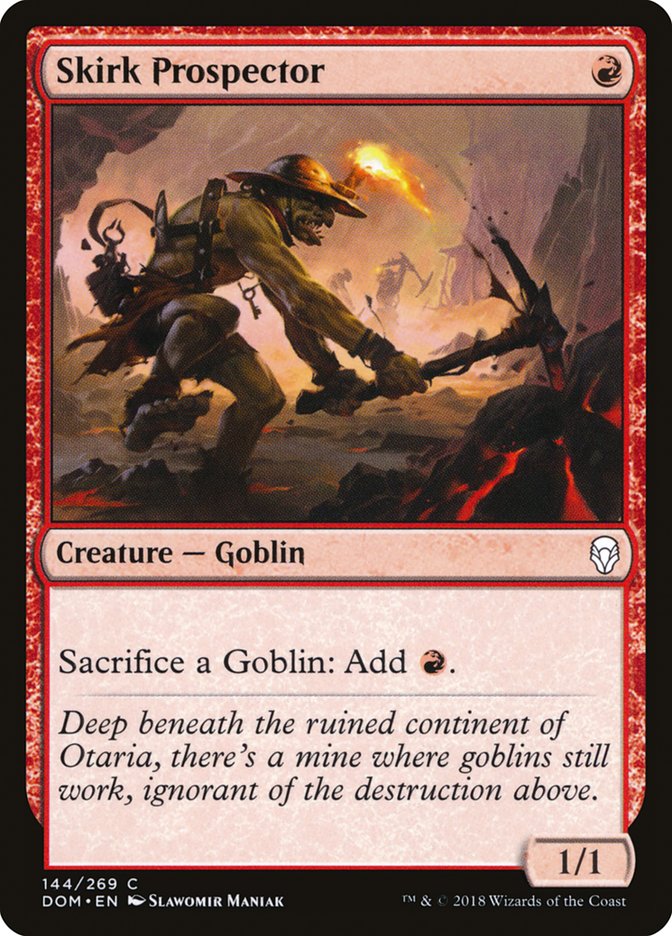 Skirk Prospector [Dominaria] (DOM 144)