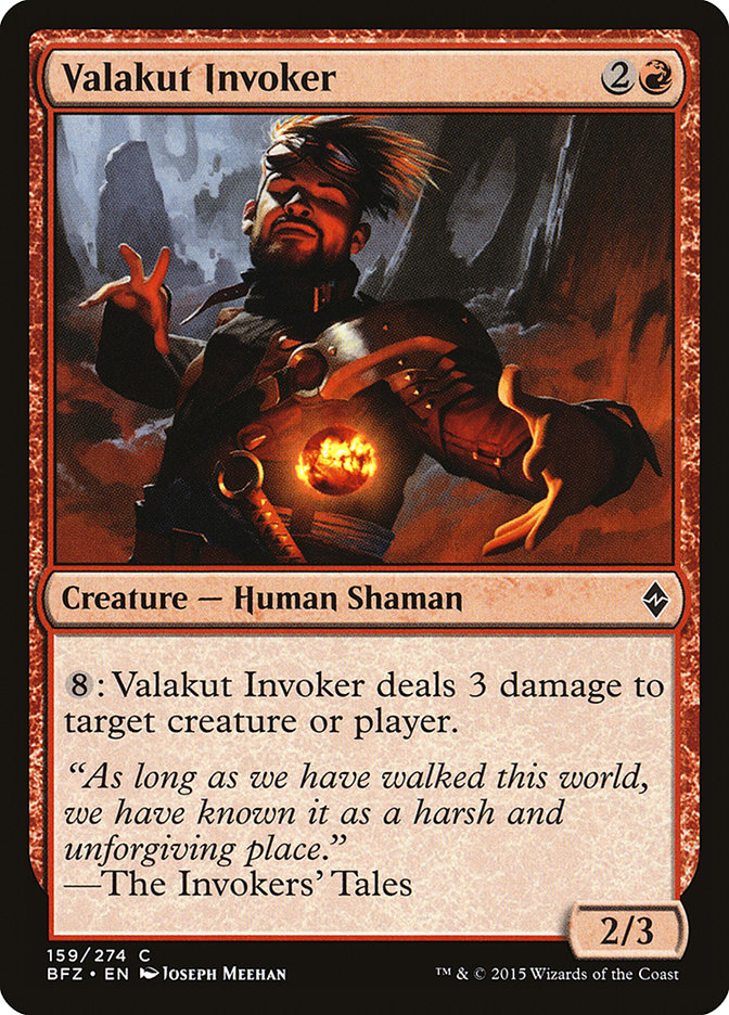 Valakut Invoker [Battle for Zendikar] (BFZ 159)