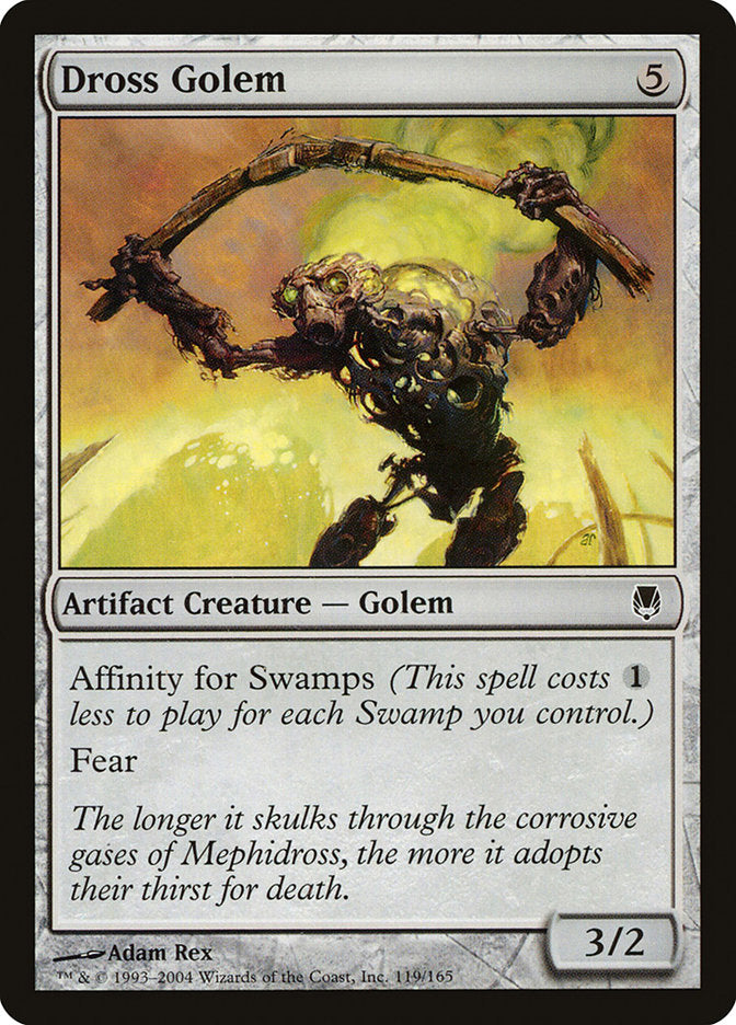 Dross Golem [Darksteel] (DST 119)