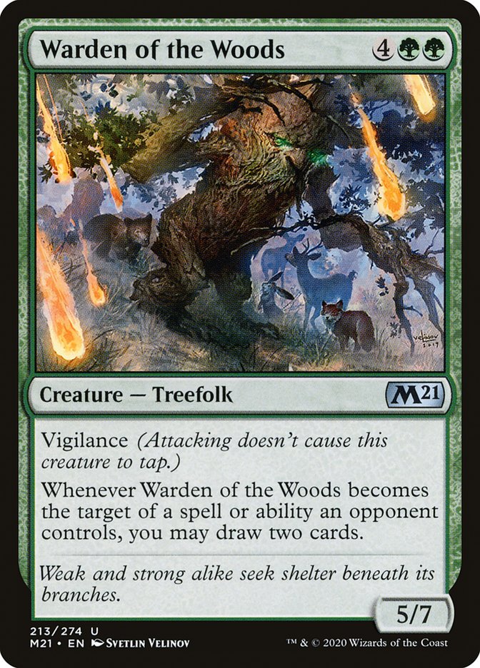 Warden of the Woods [Core Set 2021] (M21 213)