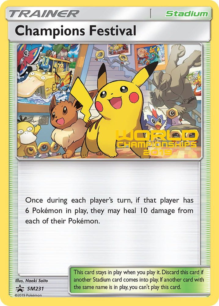 Champions Festival 2019 (Finalist) (SM231) [Sun & Moon: Black Star Promos]