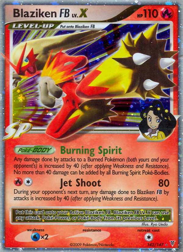 Blaziken FB LV.X (142/147) [Supreme Victors]