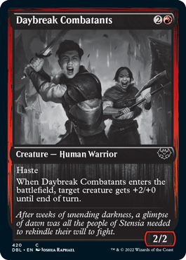 Daybreak Combatants [Innistrad: Double Feature] (DBL 420)
