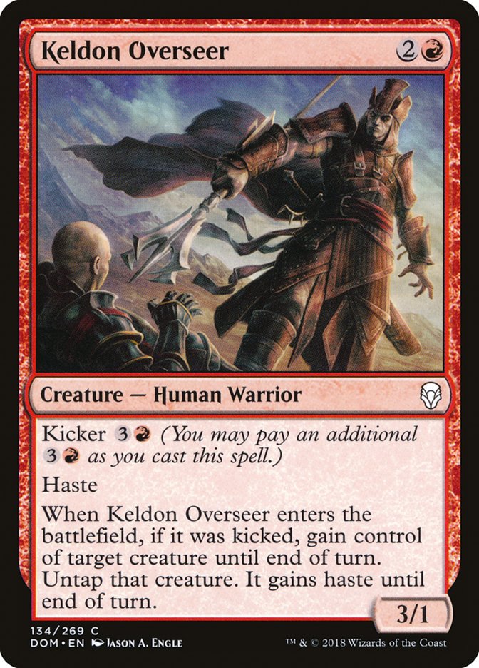 Keldon Overseer [Dominaria] (DOM 134)