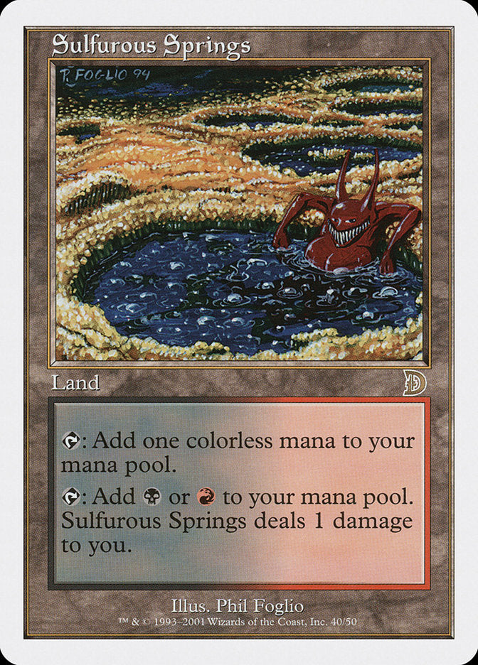 Sulfurous Springs [Deckmasters] (DKM 40)