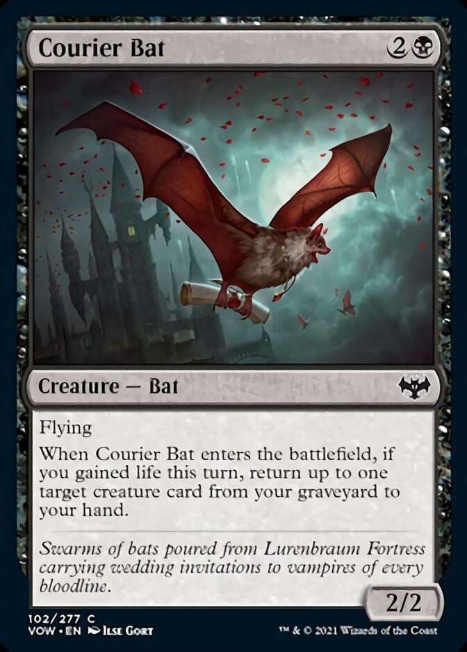 Courier Bat [Innistrad: Crimson Vow] (VOW 102)