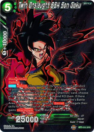 Twin Onslaught SS4 Son Goku (SPR) [BT5-055]