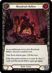 Bloodrush Bellow [WTR007] Unlimited Rainbow Foil