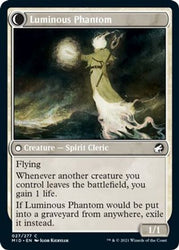 Lunarch Veteran // Luminous Phantom [Innistrad: Midnight Hunt] (MID 27)