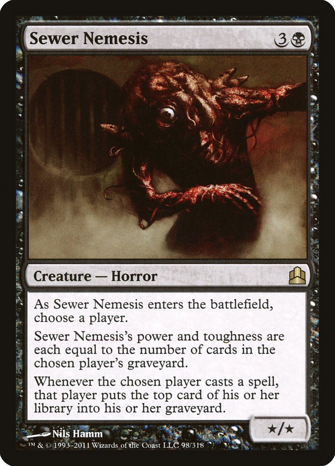 Sewer Nemesis [Commander 2011] (CMD 98)